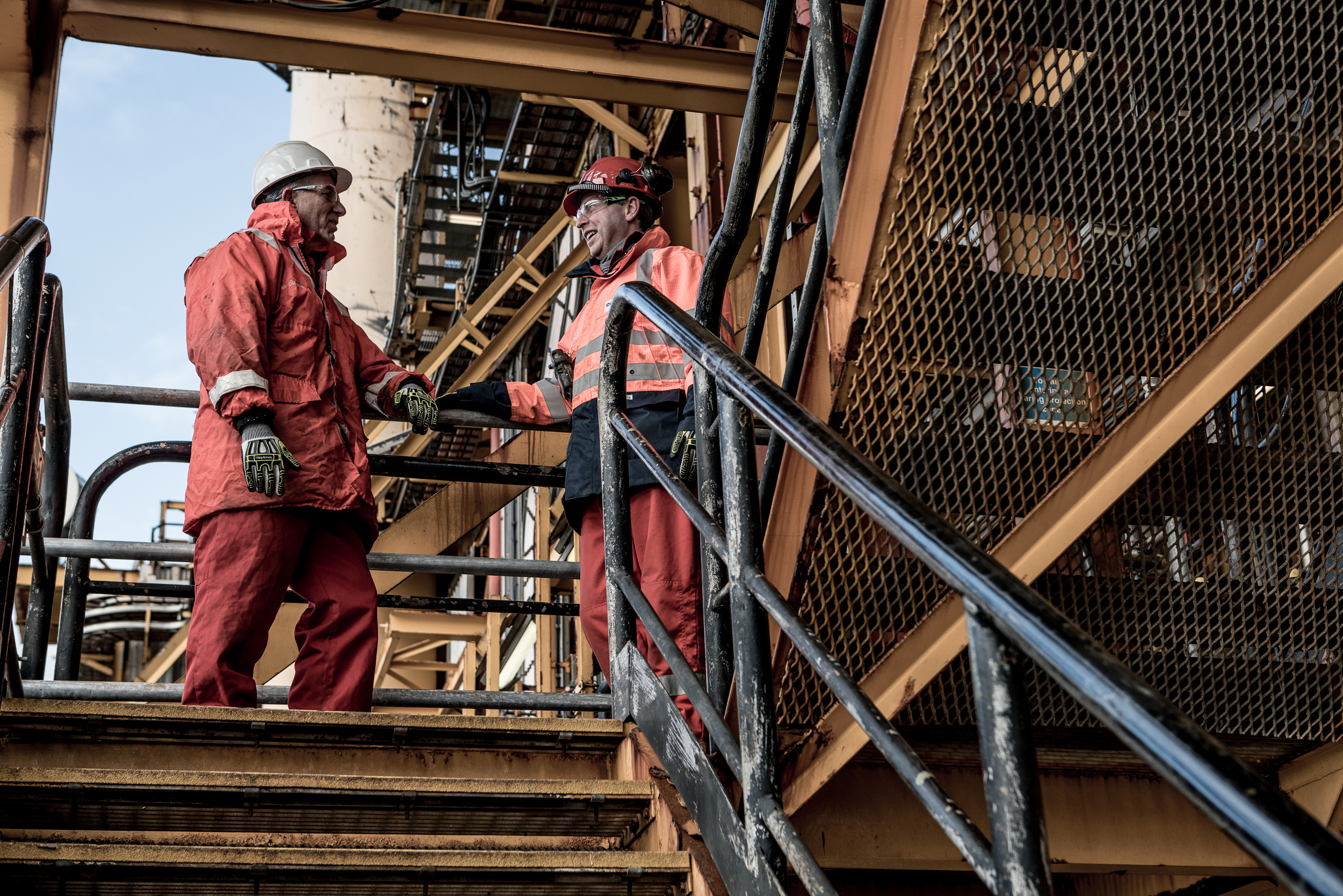 Offshore medic Norman Todd on the Morecambe Bay Gas Rig CP1