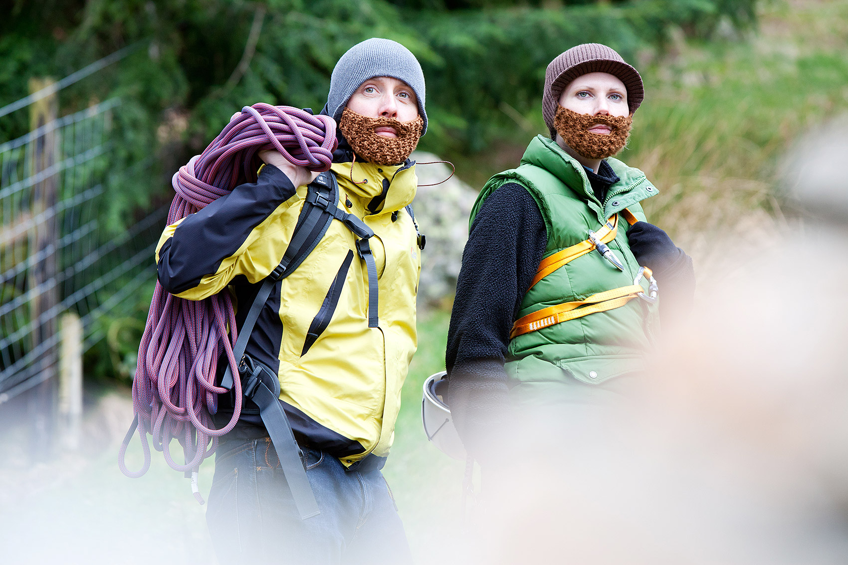 Beard Beanies - climbers